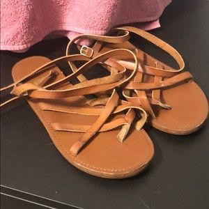 Wrap sandals